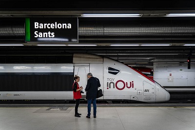 SNCF Voyageurs ampl�a sus servicios de alta velocidad entre Barcelona y Paris en verano